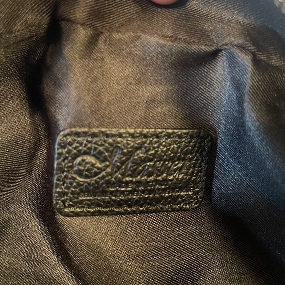 Massei Black Leather Men’s Toiletry Bag Made in Italy - Picture 7 of 9